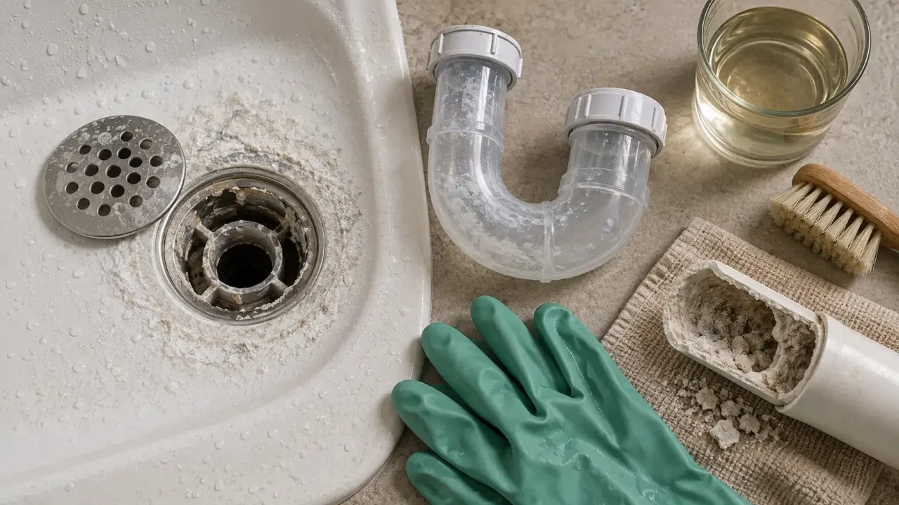 Illustration : Calcaire dans canalisation : distinguer le tartre, le bouchon et la bonne méthode